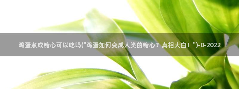 糖心vlog肉丝库水柚子猫：鸡蛋煮成糖心可以吃吗(\